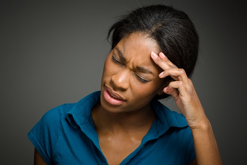 woman with migraine - a blog about treating migraines with botox.